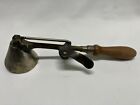 Vintage Cone Shape Quick and Easy Ice Cream Scoop Wood Handle Functioning