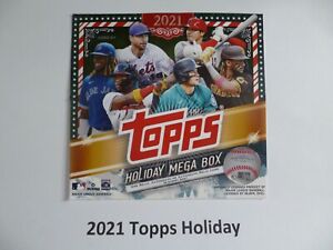 2021 Topps Holiday Cards HW1 thru HW220 *Complete Your Set*