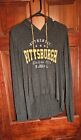 Pittsburgh Pirates Womans Hoodie Pullover High Low Drapey Top Size XL