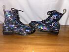 I1192 anfibio donna DR. MARTENS 1460 PASCAL woman suede boots Size 8