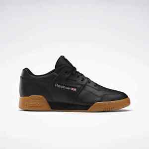 Reebok Workout Plus Black Gum Mens Shoes Sizes 7.5 - 12