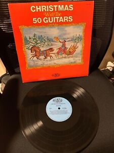 New ListingChristmas With The 50 Guitars Vinyl LP 1977 Mistletoe Records MLP-1229
