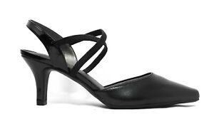Women's Naturalizer Kaiser Strappy Heels - US Sizing, Black [D5401S]