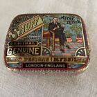Antique Swiss Made Finest Quality Tin Snuff Box Empty