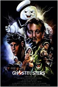 1984 Ghostbusters Movie Poster, Print, Wall Art