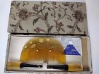 Antique Japanese Comb & Kushi Kanzashi Hair Ornament Hair Pin Gold Accents Box