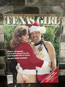 Rare December 1979 “Texas Girl” Magazine - The Exclusive Willie Nelson Cover.