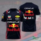 SALE!! - Oracle Red Bull Racing 2023 Team For Racing Fans T-Shirt Size S-5XL