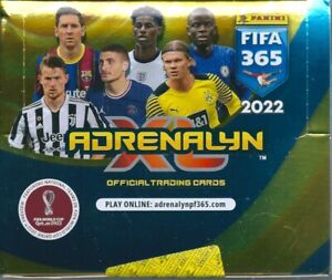 panini fifa 365 2022 adrenalyn xl trading cards box 24 packets