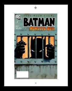 BATMAN & THE MONSTER MEN #3 RARE PRODUCTION ART COVER BY MATT WAGNER GOTHAM DC