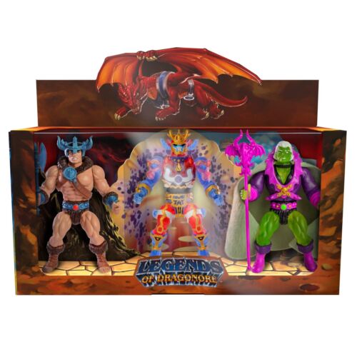 Power-Con Exclusive Legends of Dragonore Power Clash 3-Pack Sealed 2023