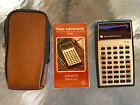 Vintage 1976 Texas Instrument Calculator TI-30 Tested & Works w/ Manual & Case