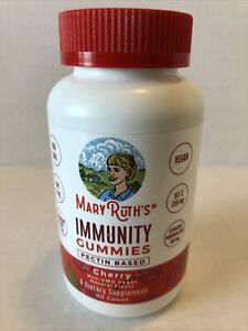 Mary Ruth's Cherry 5-1 Immunity Gummies Elderberry for Kids & Adults 90 02/23