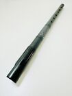 Standard high D Irish Tin Penny Whistle By Nick Metcalf Tunable Blacked Out
