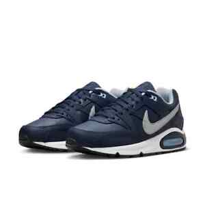 Nike Air Max Command Leather 749760-401 Men's Obsidian Blue Running Shoes YE62