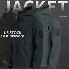 Mens Jacket Waterproof Military Tactical Soft Shell Jacket Work Windbreaker Coat