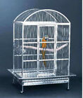 Large #304 STAINLESS STEEL Dome Top Bird / Parrot Macaw Cage  INDOOR / OUTDOOR