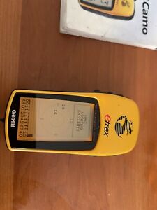 Garmin eTrex 12 Satellite , Waterproof portable GPS Receiver - Yellow