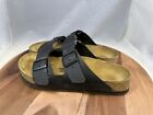 Birkenstock Sandals Men’s Size 44 11 Arizona Black Vegan Leather