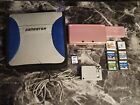 Nintendo 3DS Console Bundle Tested W/ 6 Games Charger And Case Pink