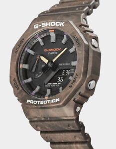 Casio Mens G-Shock GA2100FR-5A Ana-Digi Brown Watch
