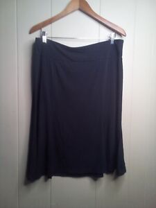 Lane Bryant Skirt 14 16 Stretchy Soft Black