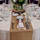 10 Burlap Table Runner Jute Hessian 100% NATURAL Wedding Event Decoration New