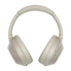 Sony WH1000XM4 Wireless Noise Canceling Over Ear Headphones Silver Bundle