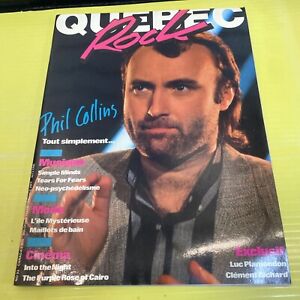 quebec rock - #93 - phil collins - mai 1985 -  magazine