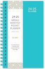 Pocket Planner/Calendar - Weekly & Monthly Pocket Planner, Jul 2024 - Jun 2025,