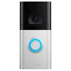 Ring Video Doorbell 4 Smart Wi-Fi Wired/Battery Operated Satin Nickel