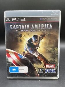 Captain America: Super Soldier for Sony Playstation 3 (PS3) Complete w Manual