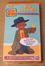 Big Little Bill Nick JR. Sealed VHS 2001 Bill Cosby 4 Stories About Growing Up