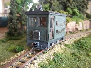 ON30 ,BOX CAB, M.O.W  KIT , FITS  BACHMANN 0-4-0 SIDE ROD AS DONOR MOTOR