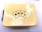 Vtg. celluloid Playing Cards Holder