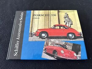 1950-1965 Porsche 356 Sales Brochure History Book 550 Spyder Carrera 2 Catalog