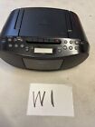 New ListingSony CFD-S50 Black Boombox Home Audio - CD/Cassette/Radio - TESTED -