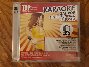 Karaoke CD+G - Gal Pop Vol. 03 - New 34 Song Double CD Set! (Top Tunes Karaoke!)