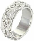 Montana Silversmiths Sterling Lane Forever and Ever Wide Band 8MM