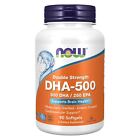 NOW FOODS DHA-500, Double Strength - 90 Softgels