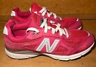 New Balance 990v4 Pink/Gray Athletic Running Sneakers Size 6.5