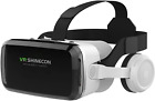 VR SHINECON Headset HD Virtual Reality Glasses/ WHITE