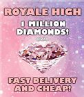 ROBLOX ROYALE HIGH RH 1M 1 MILLION DIAMONDS CLEAN AND FAST DELIVERY