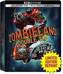 New Steelbook Zombieland: Double Tap Limited Edition (4K / Blu-ray + Digital)