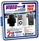 Zenex MP5556-2 2 GB MP4 Video Player, Silver