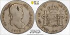 SASA 1816 Lima Peru Silver Real Pcgs Vf Details Planchet Flaw Obv And Rev