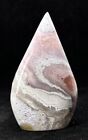 VERY RARE NATURAL PINK/AMETHYST GEODE & AGATE Freefrom Standup Reiki Stone