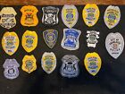 Vintage Obsolete Police Patches Mixed Lot Of 17 Item 314