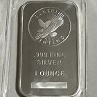 1 Troy oz Sunshine Mint .999 Fine Silver Bar Mint Mark SI Sealed.