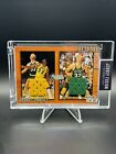 MAGIC JOHNSON & LARRY BIRD - 2021J Jersey​ Fusion Game Used Swatches